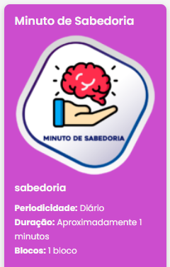 Miinuto de sabedoria