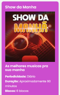 Show da Manhã